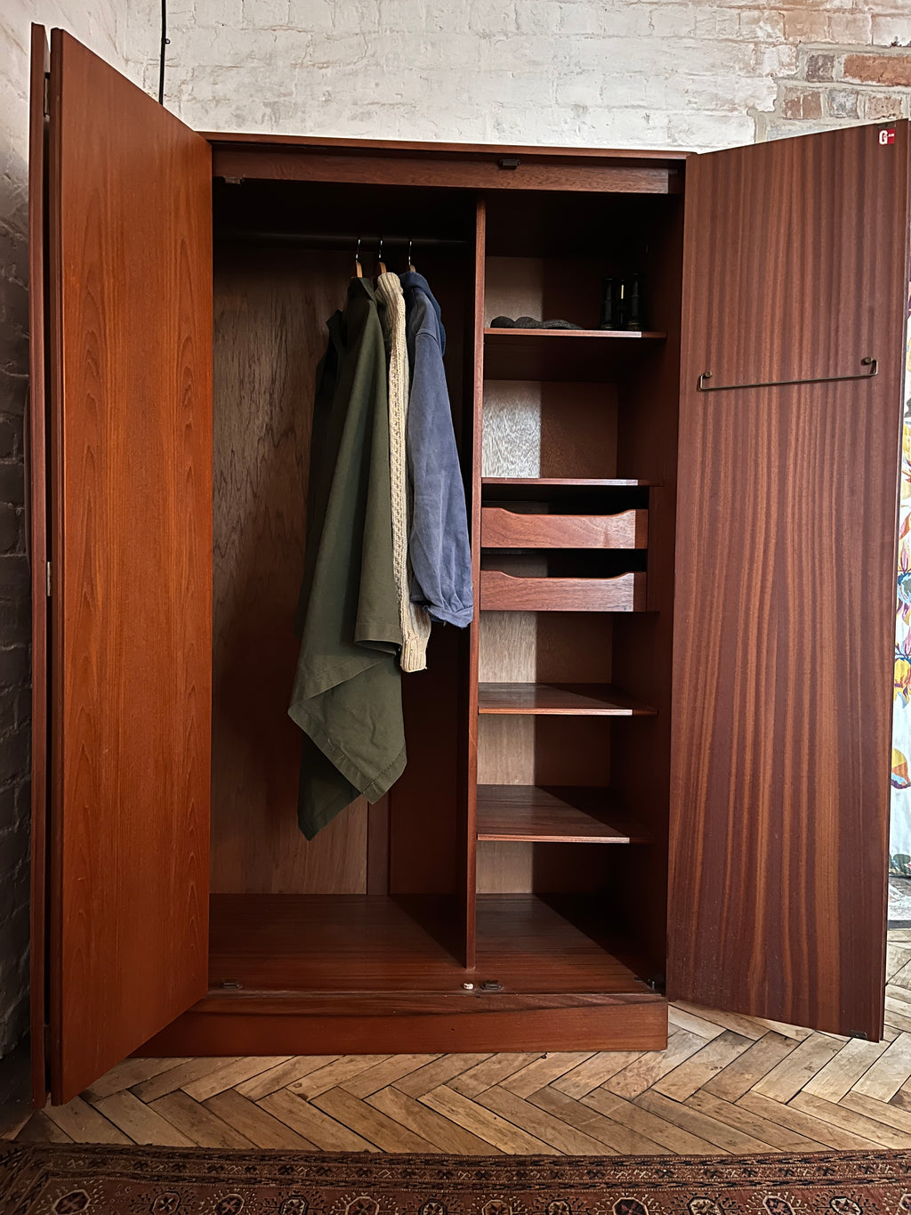 G Plan teak wardrobe