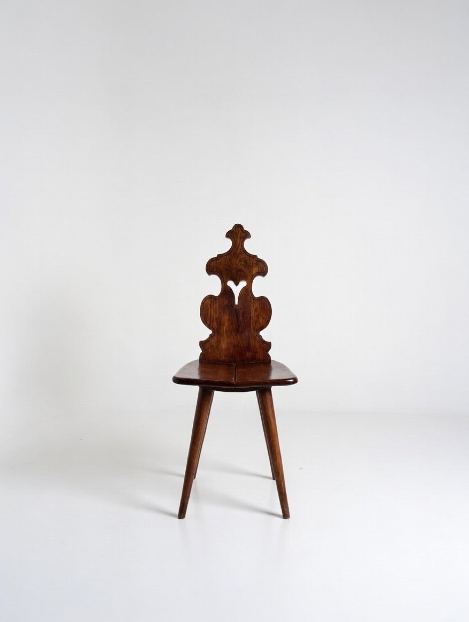 Set of Four Vintage Tiroler Mountain Chairs