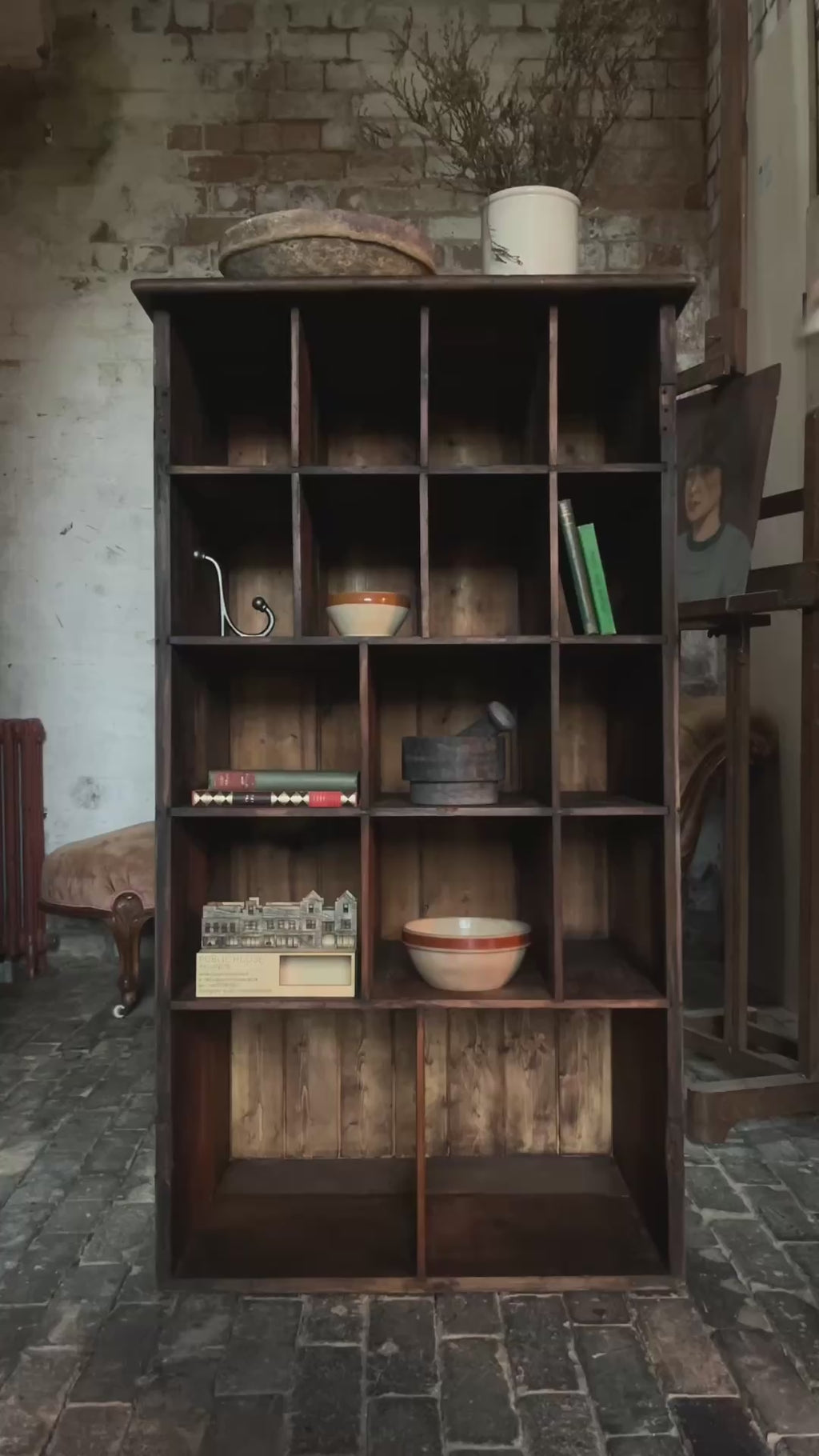 Victorian Scullery Shelves